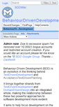 Mobile Screenshot of behaviourdriven.org